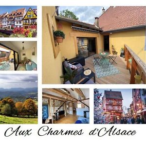 Villa Aux Charmes D'Alsace à Soultzmatt Exterior photo
