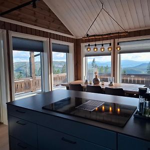 Villa Cabin With An Amazing View At Lifjell Exterior photo