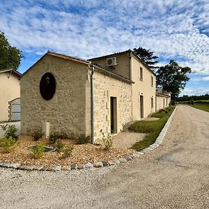 Villa L'Eperonnette, Cozy House With Swimming Pool, Surrounded By Vineyard, Near St Emilion à Vérac Exterior photo