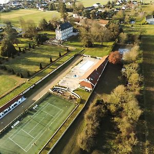 Grande villa d'exception en Normandie tennis, piscine Muids Exterior photo