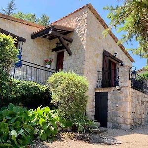 Villa Maison En Pierre De Taille Avec Jardin Et Vue Montagnes à Cipières Exterior photo