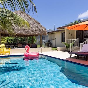 Villa 3 Bdr House 4Min Walk To The Beach With Pool,Tiki Canal Boat Dock à Deerfield Beach Exterior photo