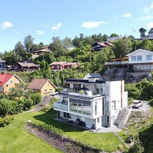 Villa Moderne Bolig, Hoy Standard Og Fantastisk Utsikt à Drøbak Exterior photo