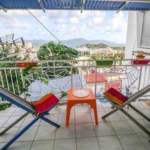 Appartement d'une chambre a Fort de France avec magnifique vue sur la mer terrasse amenagee et WiFi Exterior photo