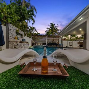 Villa Miami Luxury House W Heated Pool & Jacuzzi Exterior photo