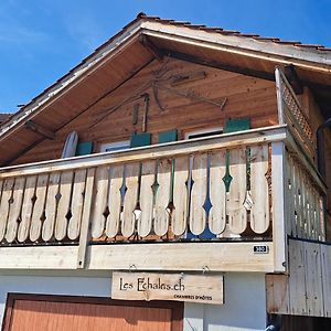 Appartement Les échalas II - Chalet indépendant avec cuisine et place privée au coeur du Lavaux à Chexbres Exterior photo