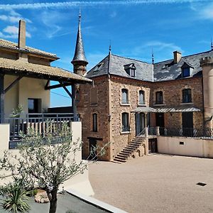 Villa Le Petit Chateau De Sathonat - Horizon Paradis à Saint-Amour-Bellevue Exterior photo