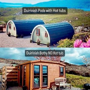 Villa Duirinish Pods With Private Hot Tubs And Duirinish Bothy With No Hot Tub à Plockton Exterior photo