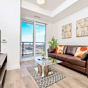 Upscale Midtown 1Br Condo - Balcony City Views Kitchener Exterior photo