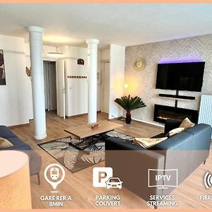 Exotisme Cubain Au Sein D'El Cubanito Athena - Residence De Standing - 2 Chambres - Parking Securise - Gare A 8Min - Business & Family Friendly Cergy Exterior photo