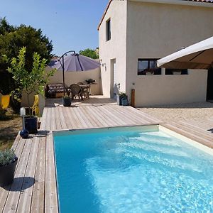 Villa Gite Avec Piscine Chauffee, Jardin Clos Et Wifi A Baignes - Fr-1-653-264 Exterior photo