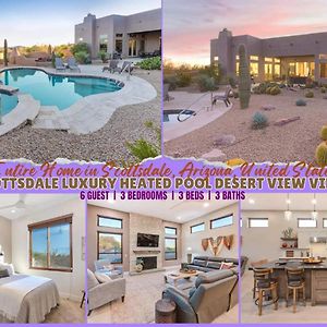 Villa Scottsdale Luxury Heated Pool Desert Views For 6 Exterior photo