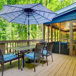 Villa Lake Lanier Retreat With Boat Dock! à Dawsonville Exterior photo