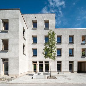 Hotel Green Studio Inside Europes Largest Hemp Building, Made By Openly à Widnau Exterior photo