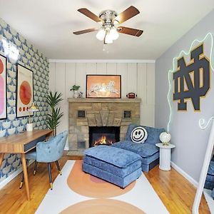 Villa 5Bd Football Theme - 3Min Notre Dame - Spacious à South Bend Exterior photo