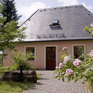 Appartement Lotterhof Ferienhaus Gartenhaus à Augustusburg Exterior photo