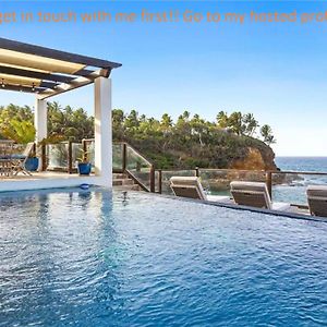 Beachfront Gem Luxury Villa With Infinity Pool Sabana  Exterior photo