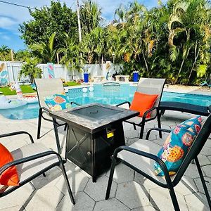 Villa Mermaids Cove Heated Pool Jacuzzi Firepit Beach Access à Lantana Exterior photo