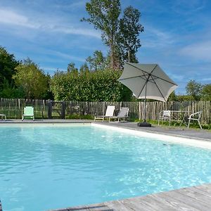 Villa La Chaumiere Du Vallon - Piscine Exterieure Chauffee à Vieux-Bourg Exterior photo