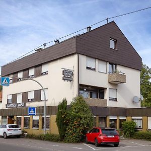 Hotel Gasthof Rose à Reutlingen Exterior photo