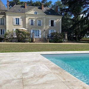 Villa Le Pasty - Grande Maison Avec Piscine à Saint-Aubin-de-Luigné Exterior photo