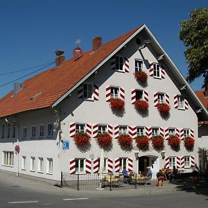 Hotel Gasthaus Zur Post à Waal Exterior photo