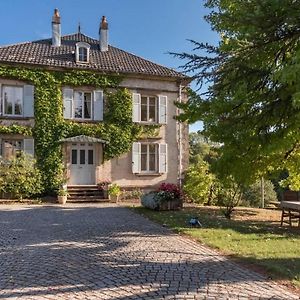 Villa Manoir De Charme Avec Piscine Couverte Et Wifi Dans Les Vosges Du Sud - Fr-1-583-36 à Fougerolles-Saint-Valbert Exterior photo