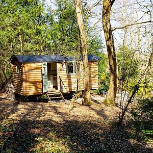 Appartement White Hill Shepherd'S Hut à KENT Exterior photo