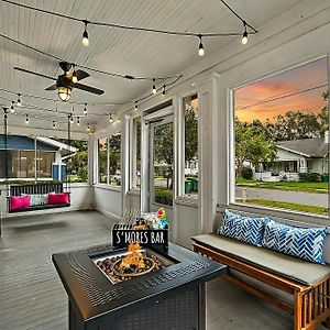 Villa Walk To Downtown Eustis~Cozy Porch~Fire Pit~Bbq~Bungalow Exterior photo