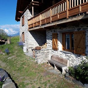 Appartement Dans Chalet Proche De La Station De Ski La Rosiere San Bernardo Montvalezan Exterior photo