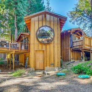 Villa Redwood Forest Sanctuary With Trail Access On-Site à Little River Exterior photo