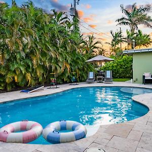 Villa Heated Saltwater Pool Avail! Walk To Beach! à West Palm Beach Exterior photo