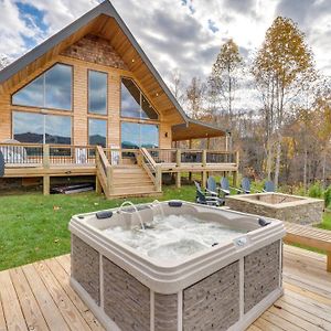 Villa Nantahala Forest Cabin With Fire Pits And Hot Tub! à Andrews Exterior photo