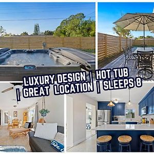 Villa Luxury Design, Hot Tub, Close Proximity To Beach à Melbourne Exterior photo