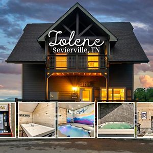 Villa Jolene - Cozy Winter At Cabin With Pool, Hot Tub & Arcade Fun à Sevierville Exterior photo