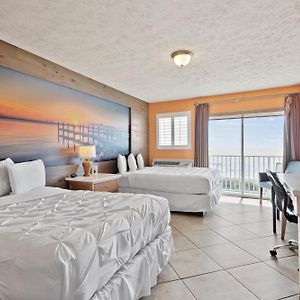 Ocean View Hotel Room With Balcony- 2 Full Beds #24 Fort Pierce Exterior photo