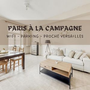 Appartement Paris A La Campagne-Parking Gratuit-Proche Versailles à La Queue-les-Yvelines Exterior photo