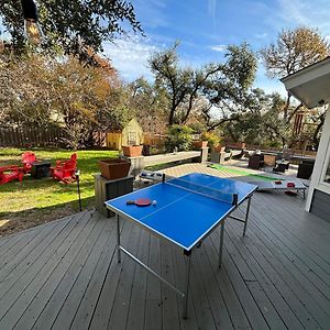 Villa Fire Pit, Gym, Ping Pong, Corn Hole, King Beds à Austin Exterior photo