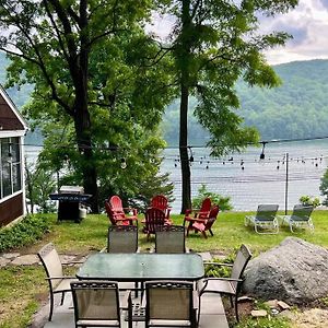 Villa Brown House, Lake, Boat Dock, King Bed, Grill à New Fairfield Exterior photo