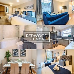 Newly Refurbished Spacious Serviced Apartment For Contractors And Families, Free Wifi & Netflix By Redwood Stays Farnborough  Exterior photo