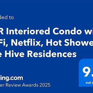 1Br Interiored Condo With Wifi, Netflix, Hot Shower - The Hive Residences Taytay  Exterior photo