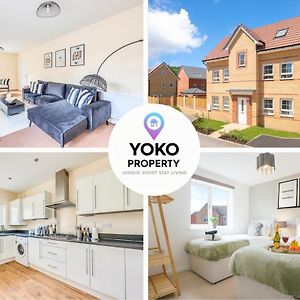 Villa Detached House In Brooklands - Prime Location - Driveway Parking, Self-Check-In, Fast Wifi And Smart Tv By Yoko Property à Milton Keynes Exterior photo