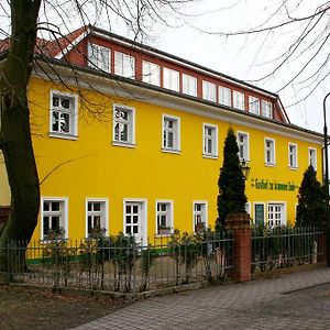 Hotel Landgasthof Zur Krummen Linde à Stolpe  Exterior photo