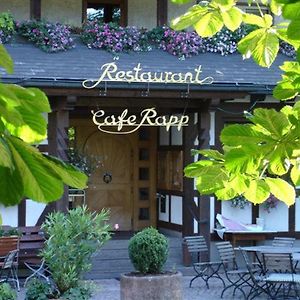 Hotel Restaurant Café Rapp Königsfeld im Schwarzwald Exterior photo