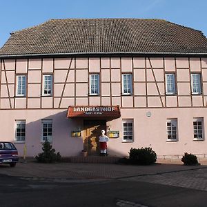 Hotel Landgasthof Zum Ring à Ringleben Exterior photo