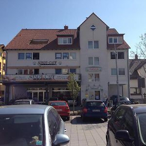 Hotel StadtCafé Pension à Grünstadt Exterior photo