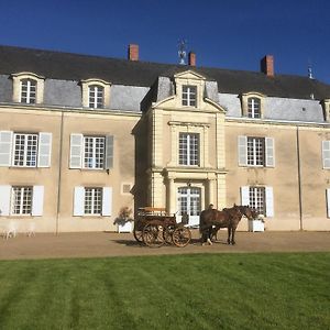 Villa Chateau De Piedouault à Jallais Exterior photo