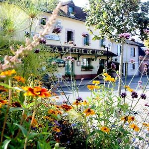 Hotel Logis Auberge À La Tête De Lard à La Ferté-Imbault Exterior photo