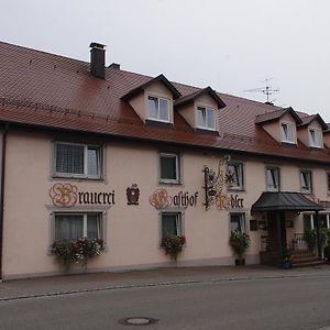 Hôtel Brauereigasthof Adler à Herbertingen Exterior photo