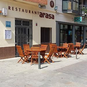 Hotel Hostal Restaurante Arasa à Santa Bárbara Exterior photo